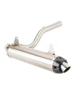 For Can Am Outlander 450 / DPS 2017 to 2023 L 450 15-16 MAX 450 ATV Escape Slip-on Motorcycle Exhaust Muffler With Mid Link Pipe