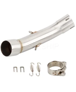For HUSQVARNA VITPILEN 401 2020 2021 SVARTPILEN 401 20 21 401 VITPILEN Escape Slip-on Motorcycle Exhaust Muffler Mid Link Pipe