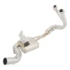 For Kawasaki Z650 Ninja 650 2017 - 2023 ER6N ER6F 2012 - 2016 Motorcycle Exhaust System Escape Modified Front Middle Link Pipe