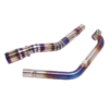 For Yamaha YZF R15 V3 V4 MT-15 R125 2020 2021 2022 Modified Titanium Alloy Front Link Pipe Motorcycle Exhaust Escape System Tube