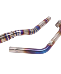 For Yamaha YZF R15 V3 V4 MT-15 R125 2020 2021 2022 Modified Titanium Alloy Front Link Pipe Motorcycle Exhaust Escape System Tube