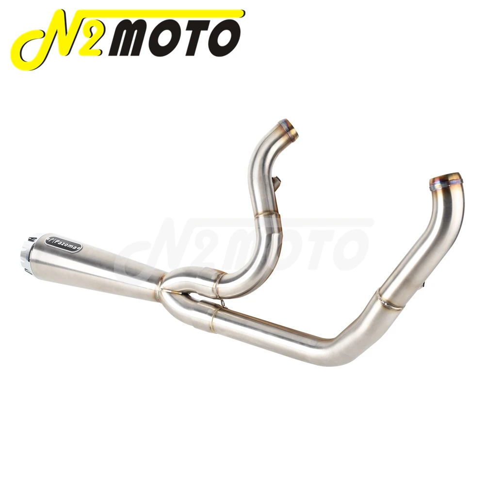 Sistema de escape completo para motocicleta, silenciador 2 en 1 para Harley  Softail Street Bob Standard Low Rider EI Diablo ST 18 - Your Moto Parts, image size:1000x1000