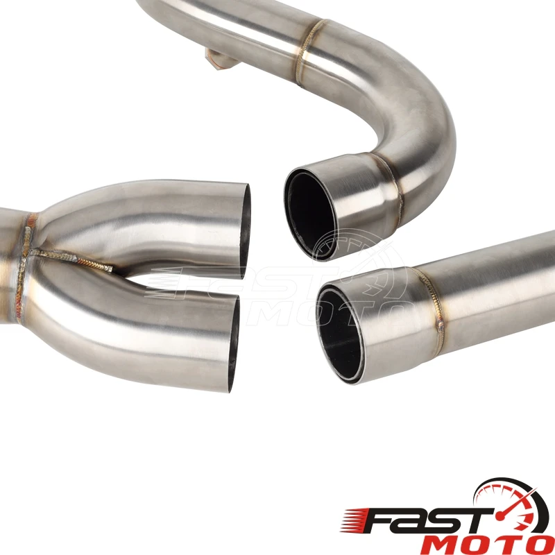 Motorcycle Duals Exhaust 2-Into-1 Full System Muffler For Harley Softail Street Bob Low Rider Standard 2018-up Steel Accessories - Image 6