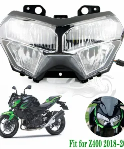 Fit for Kawasaki 2018 - 2022 Z400 Motorcycle Headlight Head Light Lamp Z 400 2019 2020 2021 LED Front Headlamp Assembly