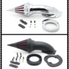 Motorcycle Parts Air Cleaner Kits Intake Filter for Yamaha Vstar V-Star 650 All Year 1986-2012 CHROME