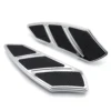Rider Floorboard For Harley Davidson Touring Softail 1984-2015 Chrome Aftermarket Motorcycle Parts Groove Front FootBoard