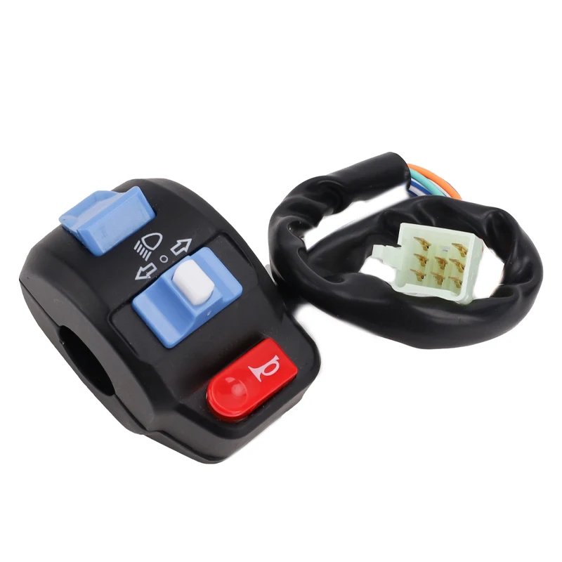 Motorcycle Switches Horn Button Turn Signal Button Switch Control Electric Bike Scooter Handlebar Switch For Gy6 50cc 125cc - Image 5