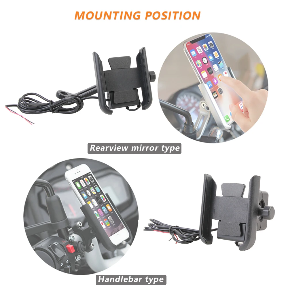 Motorcycle Mobile Phone Holder For Bajaj Dominar 250 400 Avenger 220 160 CT 100 110 Pulsar 180 NS200 NS160 150 125 2020 2021 - Image 3