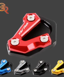 Side Stand Pad Plate Kickstand Enlarger Support Extension Aluminum Motorcycle Accessories For Yamaha YZFR6 YZF R6 2006-2016 2015