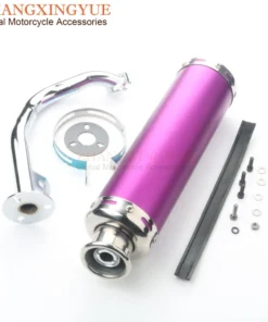 Racing performance exhaust pipe for ITALJET Minarelli Dragster 50cc LC 2-stroke 88 X 300mm