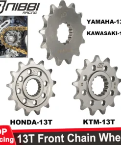 NIBBI Motorcycle Front Chain Sprocket 13T Teeth For Honda Yamaha KTM XCF HUSQVARNA FC 520 Chain Wheel Off-road Motorbike Parts