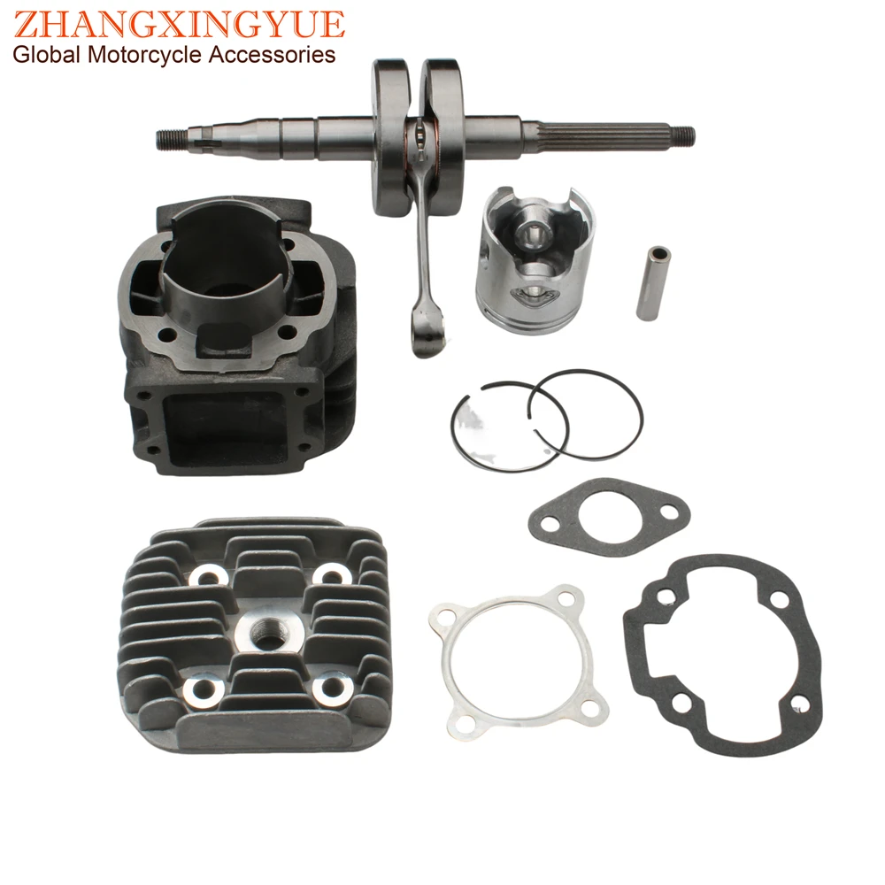 Kit de cilindro grande de 70cc para scooter e virabrequim de