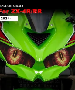 Headlight Sticker Waterproof Motorcycle Decals for Kawasaki ZX4R ZX4RR ZX 4RR Ninja ZX-4R ZX-4RR 2024 Accessories Stickers
