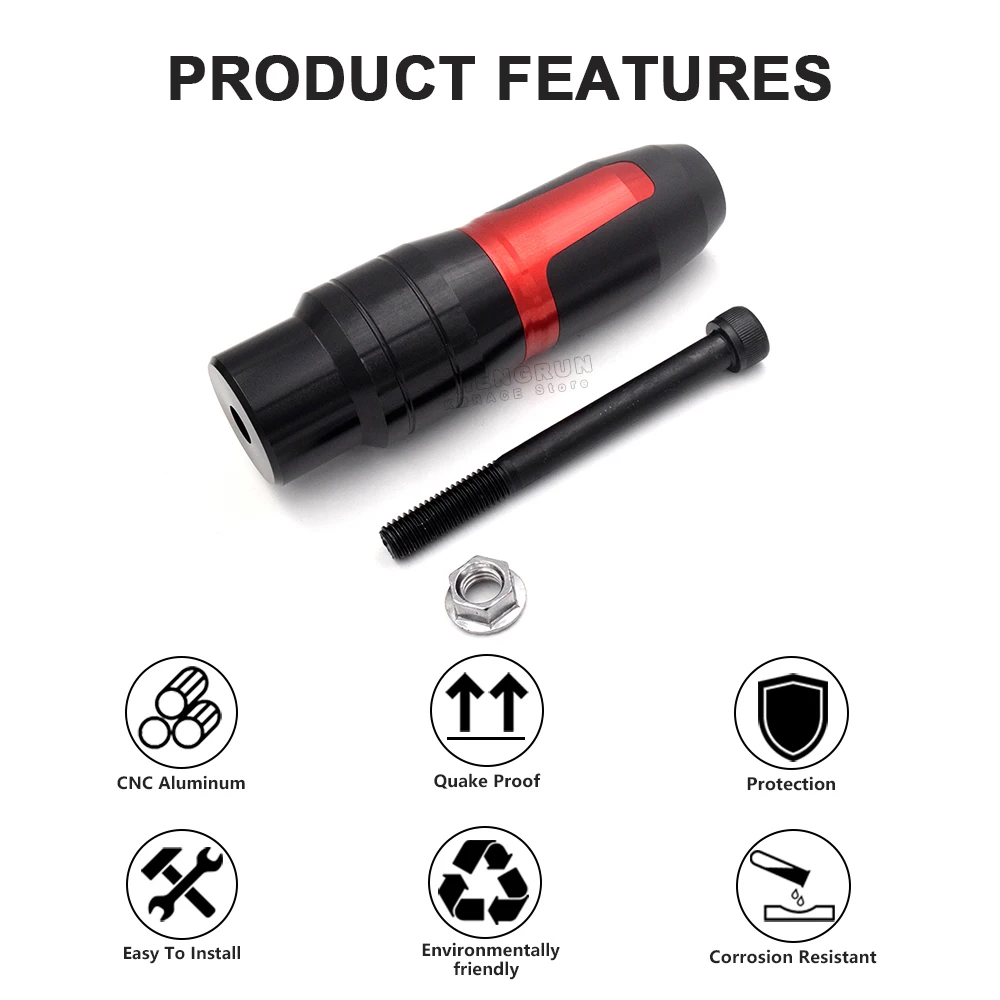 Falling Protection Aluminum Crash Protector Motorcycle for Yamaha FZ8 Accessories FZ8N FZ8 N FZ8S Fazer 2010-2015 Exhaust Slider - Image 4