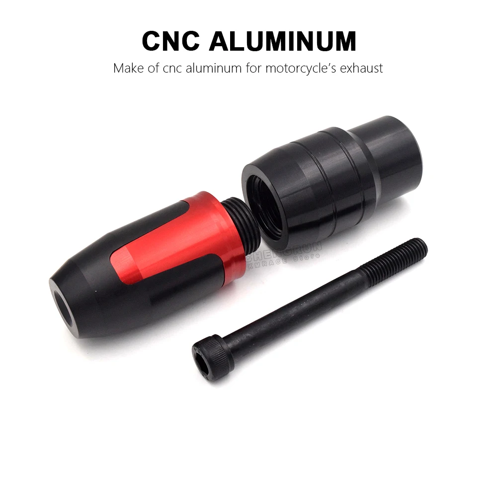 Falling Protection Aluminum Crash Protector Motorcycle for Yamaha FZ8 Accessories FZ8N FZ8 N FZ8S Fazer 2010-2015 Exhaust Slider - Image 5