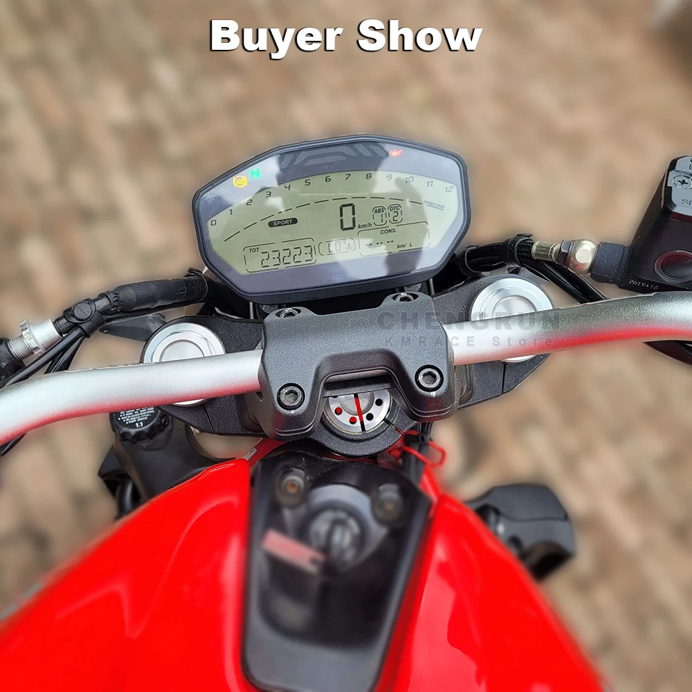 Dashboard Cover ABS Plastic Motorcycle Speedometer Shell for Ducati Monster 821 Accessories 2014 2015 2016 2017 2018 Guage Case - Image 6