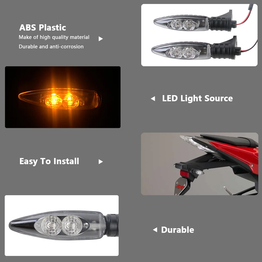 Motorcycle LED Turn Signal Light Front Rear For BMW S 1000 XR/RR S1000XR HP4 S1000RR R nine T NineT Scrambler G310R G 310 R - Image 3