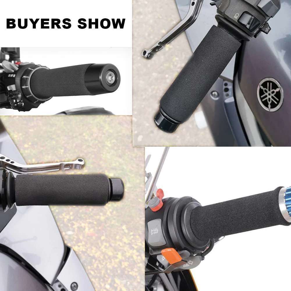 Motorcycle Grips Anti Vibration For Yamaha YS125 XVS950 Bolt FJR1300 FZS 600 1000 Fazer FZS600 FZS1000 FZ1N FZ1S FZ1 Fazer - Image 6