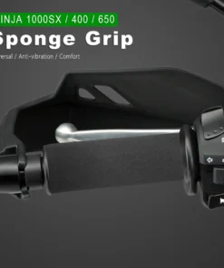 Handlebar Grips Sponge For Kawasaki J125 J300 Ninja 1000SX 125 400 650 300 250 H2 SX SE Carbon ZX10R ZX12R ZX6R ZX14R Z900RS