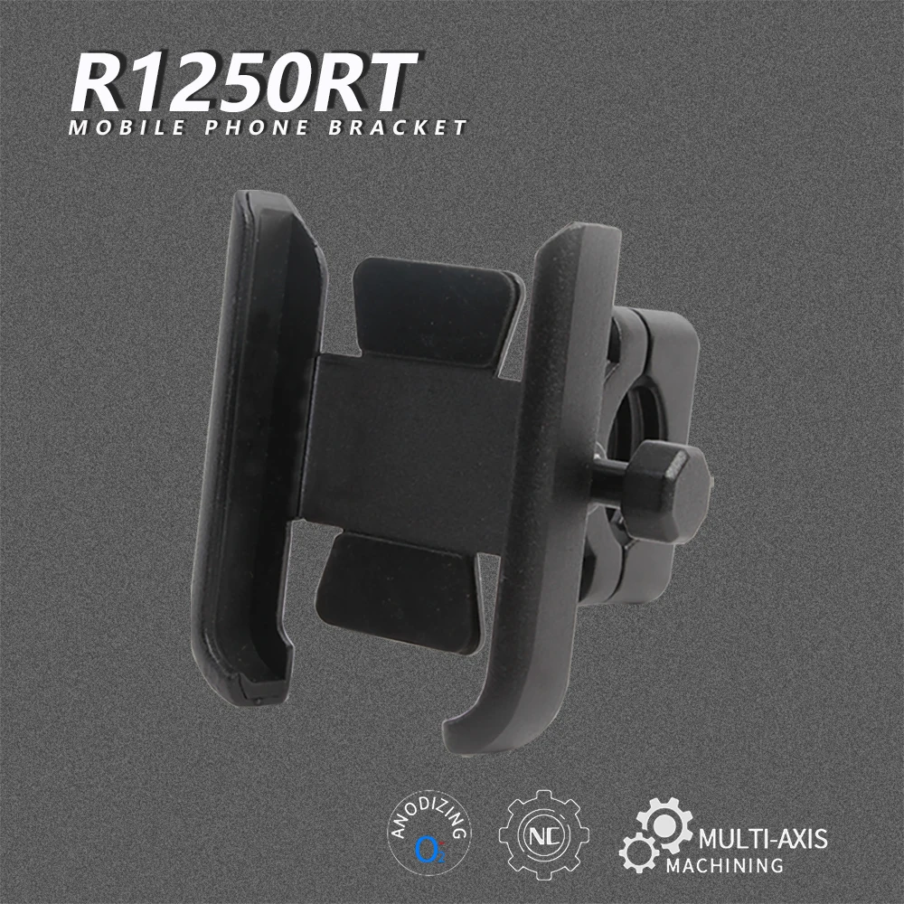 For BMW R1250RT R 1250 R1250 RT 1250RT 2019 2020 2021 2022 Motorcycle Accessories warehouseC Aluminum Phone Holder Cellphone Stand