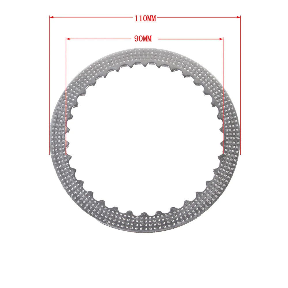 Motorcycle Clutch Friction Disc Steel Plate Kit Engine Parts for Honda VFR400 NC24 NC30 Accessories RVF400 NC35 - Image 5