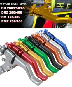 Short Stunt Clutch Lever warehouseC Aluminum for Suzuki DRZ 400 DRZ400 DR 650 200 DR650 DR250 DR200 RM 125 250 85 RMZ 450 DRZ400S