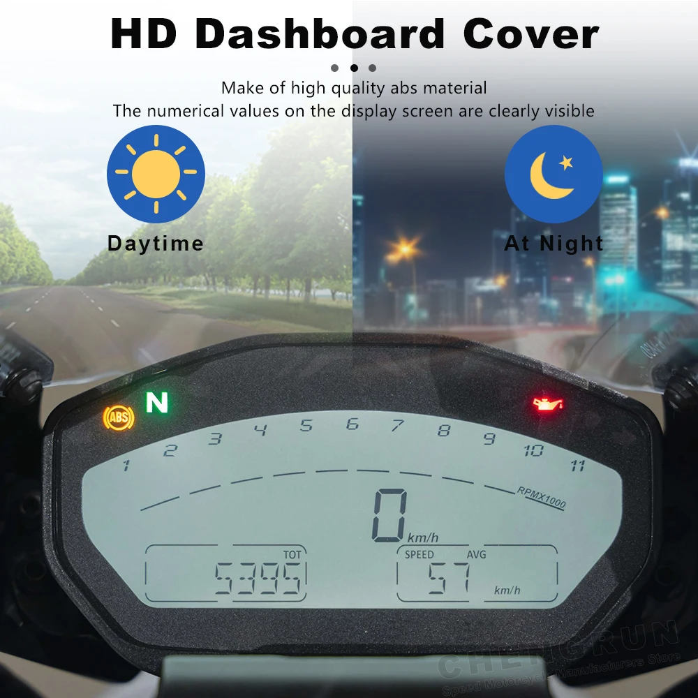 Dashboard Cover for Ducati Monster 797 Supersport 939 Speedometer Housing ABS Plastic Motorcycle Instrument Panel Accessories - Image 3